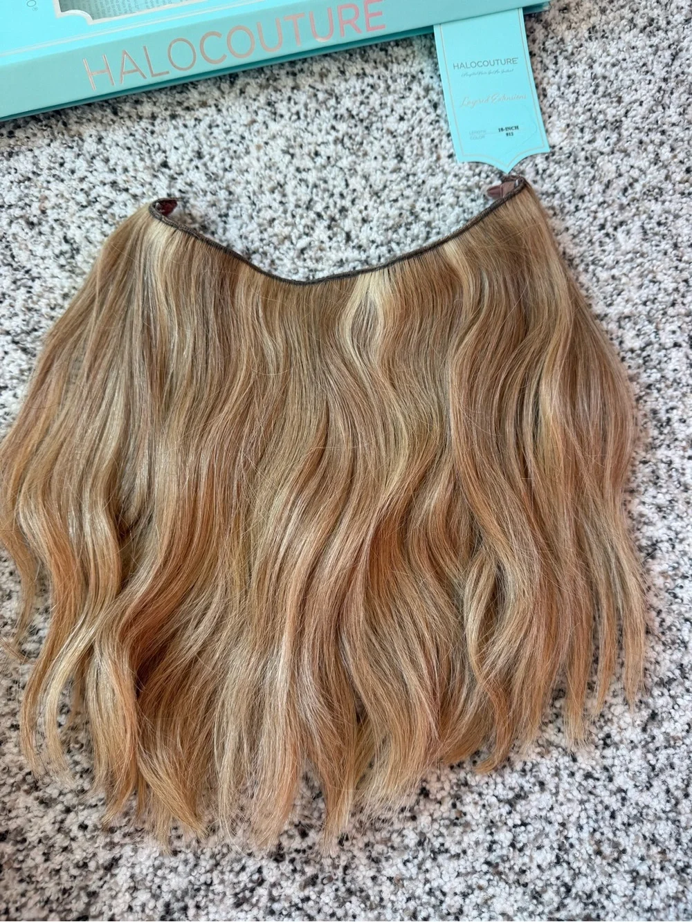 Halo Couture 18inch layered extensions
